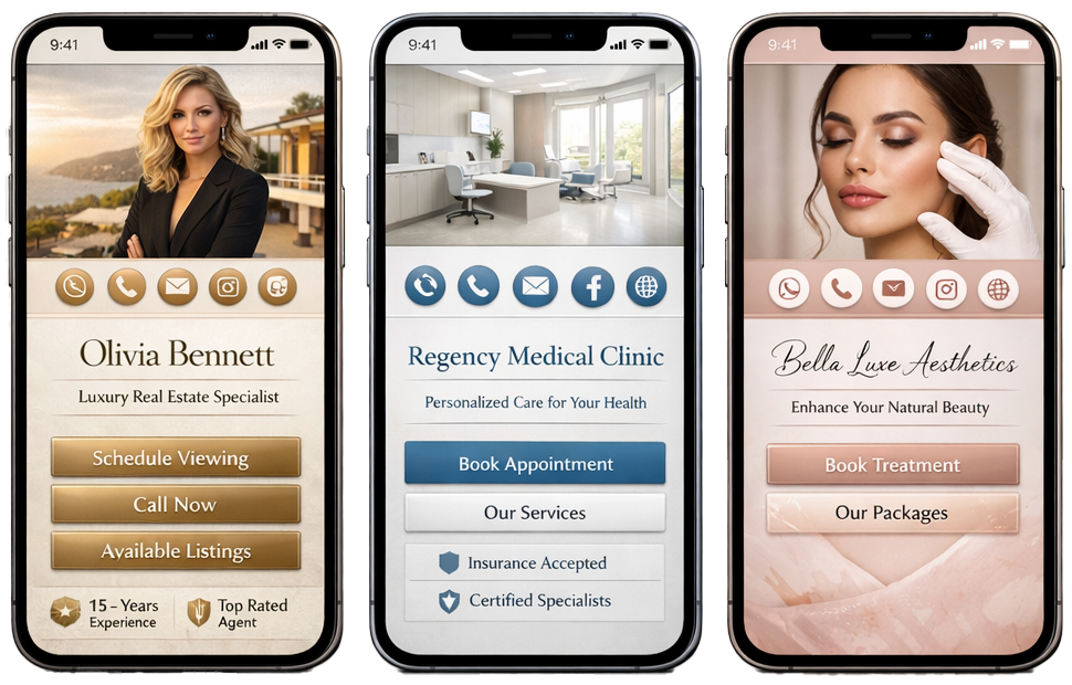 כרטיס ביקור דיגיטלי מעוצב בהתאמה אישית מבית Digitalyty